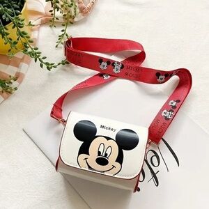 SALE **

Mickey Mouse Kids Crossbody Bag - Red and White